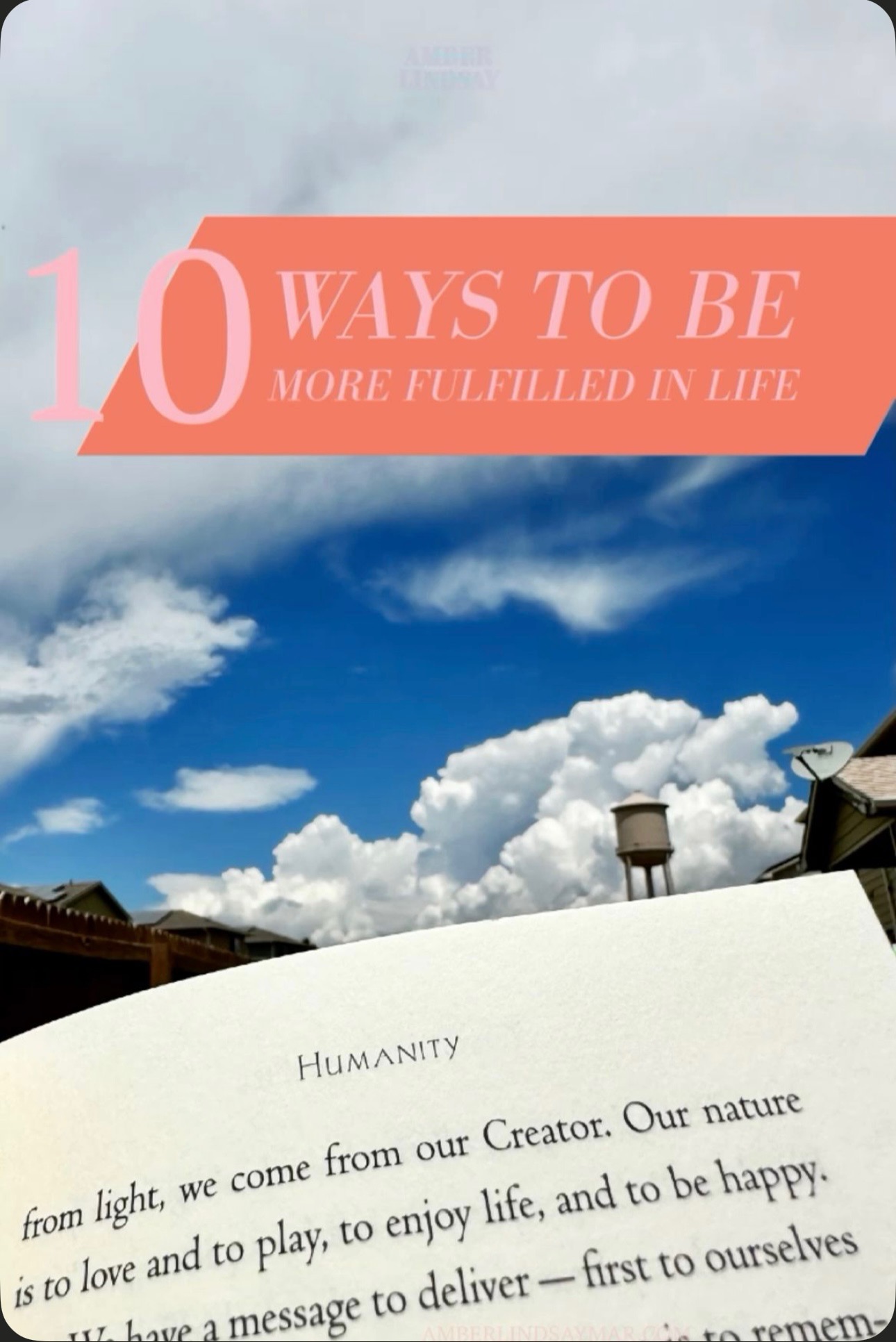 10 Ways To Be More Fulfilled